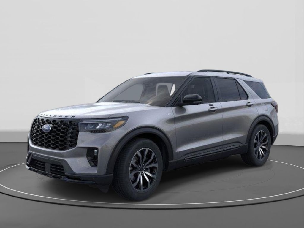 Gray Metallic 2026 Ford Explorer ST-Line RWD SUV / Crossover Rear-Wheel Drive Automatic