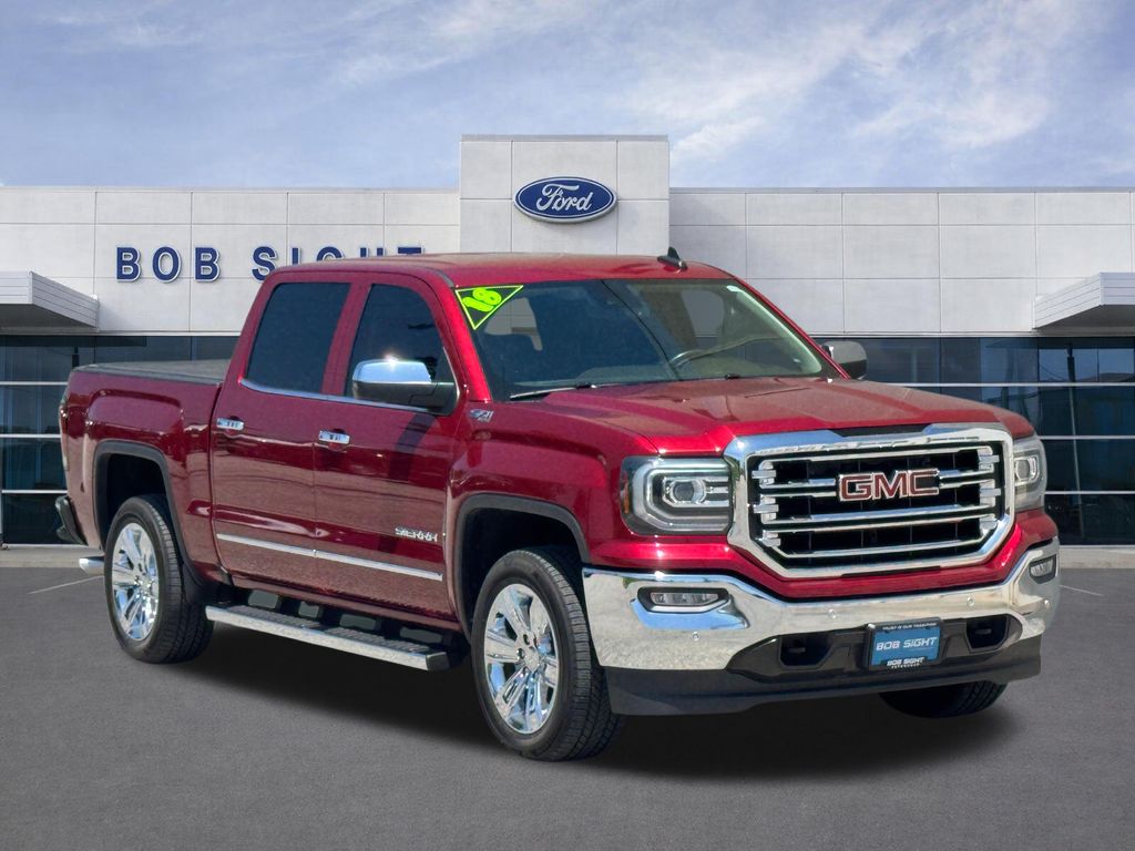 Used 2018 GMC Sierra 1500 SLT with VIN 3GTU2NECXJG560701 for sale in Kansas City