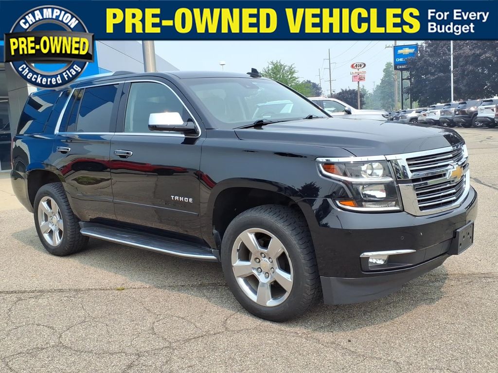 Black 2017 Chevrolet Tahoe SUV / Crossover Four-Wheel Drive 6-Speed Automatic Overdrive