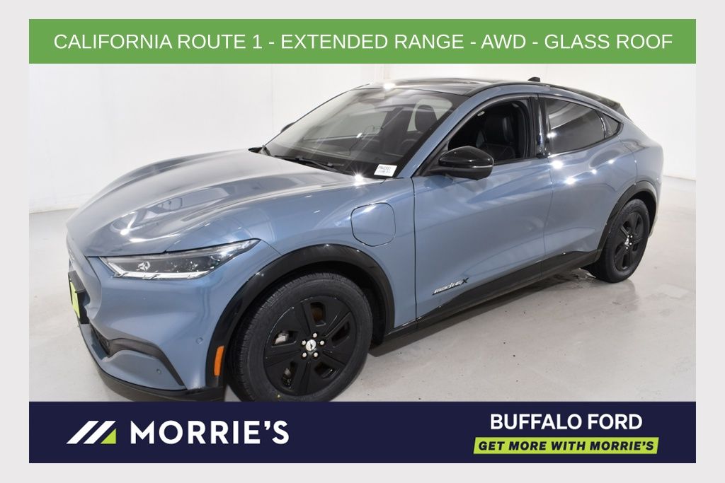 Vapor Blue Metallic 2023 Ford Mustang Mach-E SUV / Crossover All-Wheel Drive Automatic
