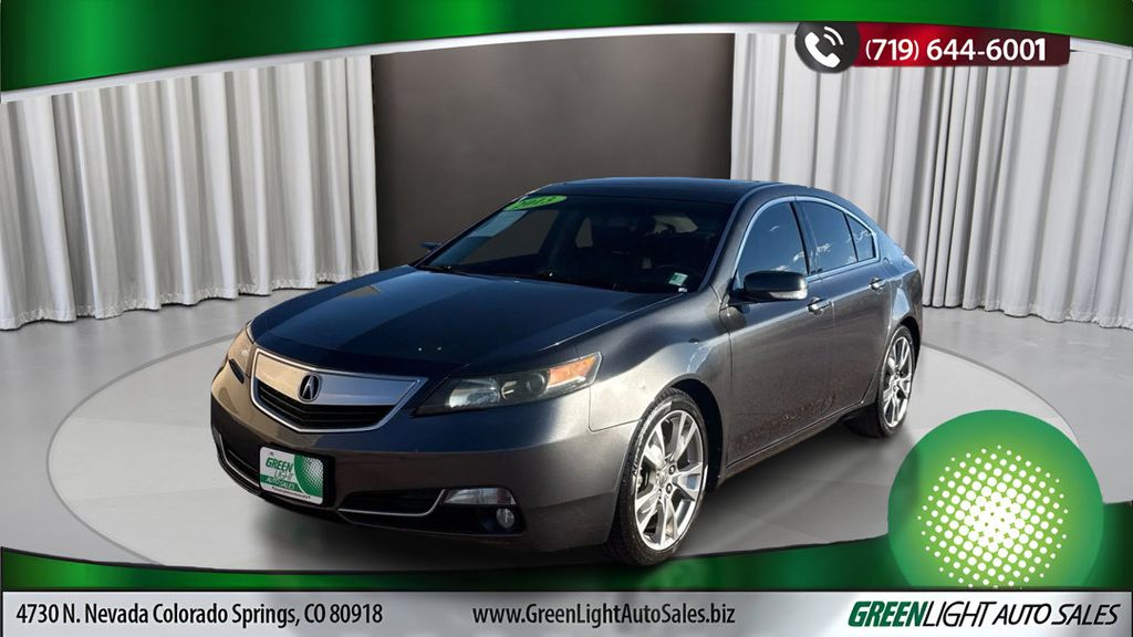 Gray 2013 Acura TL Sedan 6-Speed Automatic