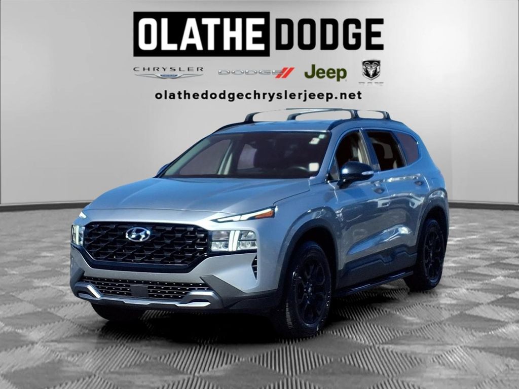 Shimmering Silver Pearl 2023 Hyundai Santa Fe SUV / Crossover All-Wheel Drive 8-Speed Automatic
