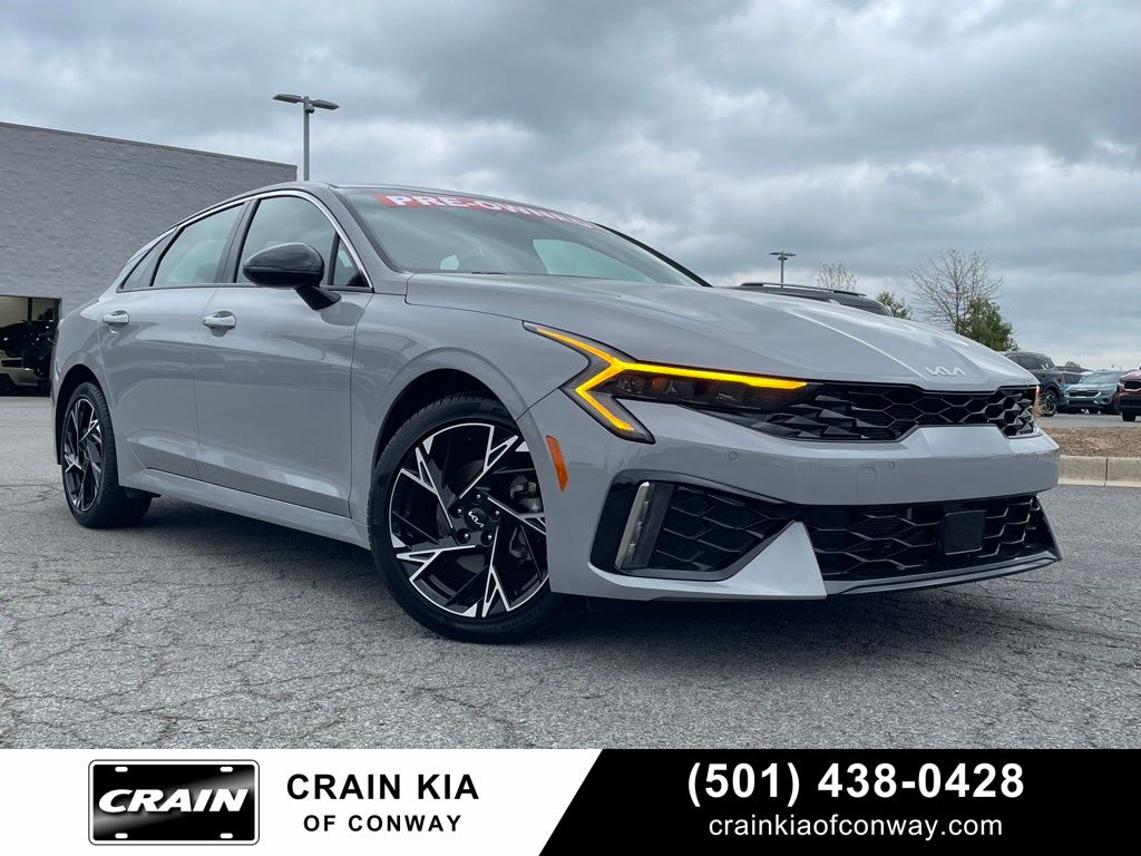 Wolf Gray 2025 Kia K5 GT-Line FWD Sedan Front-Wheel Drive 8-Speed Automatic