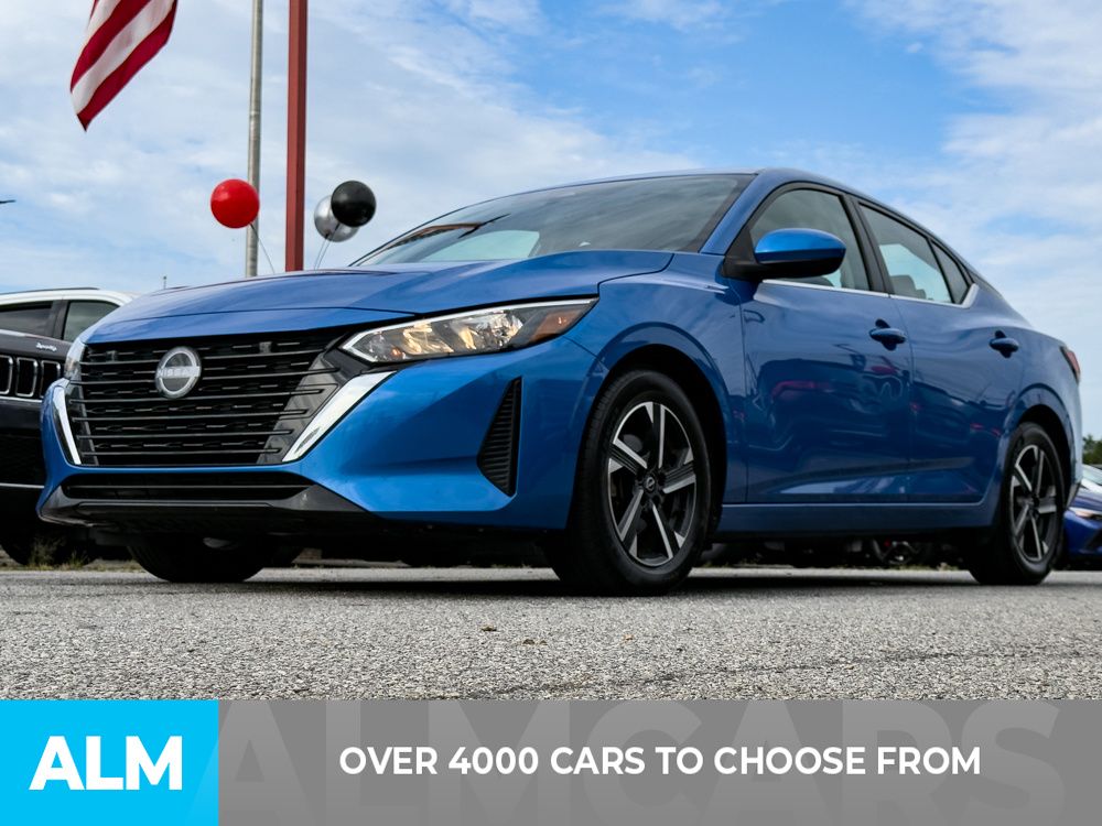 Used 2024 Blue Nissan SV image 2