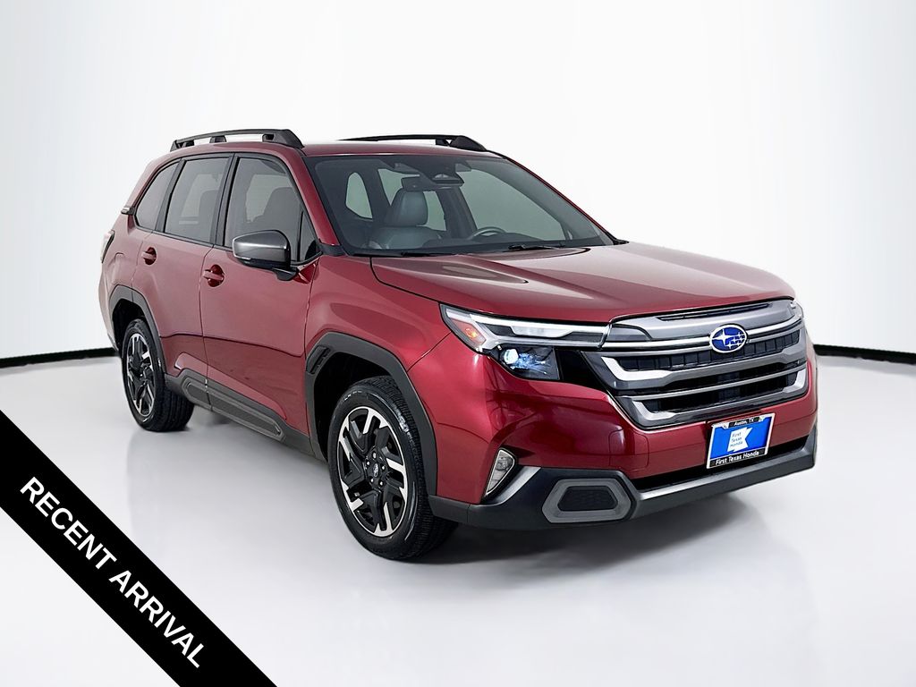 Crimson Red Pearl 2025 Subaru Forester SUV / Crossover All-Wheel Drive Continuously Variable Transmission