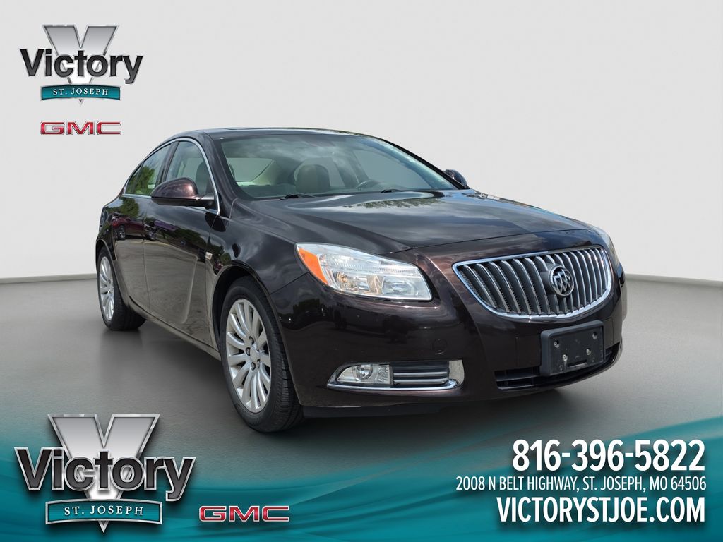 Brown (Espresso Bronze Metallic) 2011 Buick Regal CXL Turbo Sedan FWD Sedan Front-Wheel Drive 6-Speed Automatic