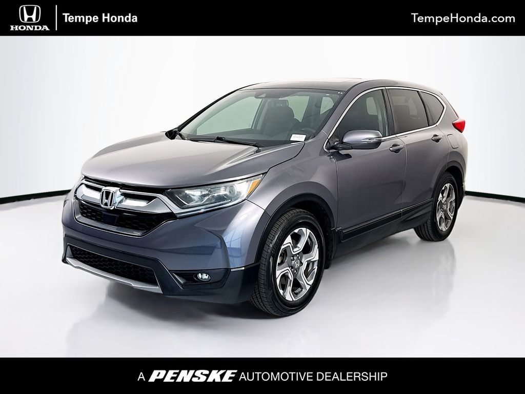 Gray (Modern Steel) 2018 Honda CR-V SUV / Crossover Front-Wheel Drive Continuously Variable Transmission