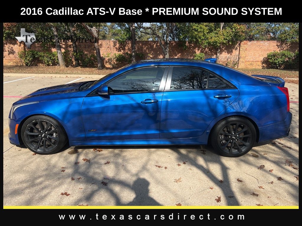 2016 Cadillac ATS-V Base 12