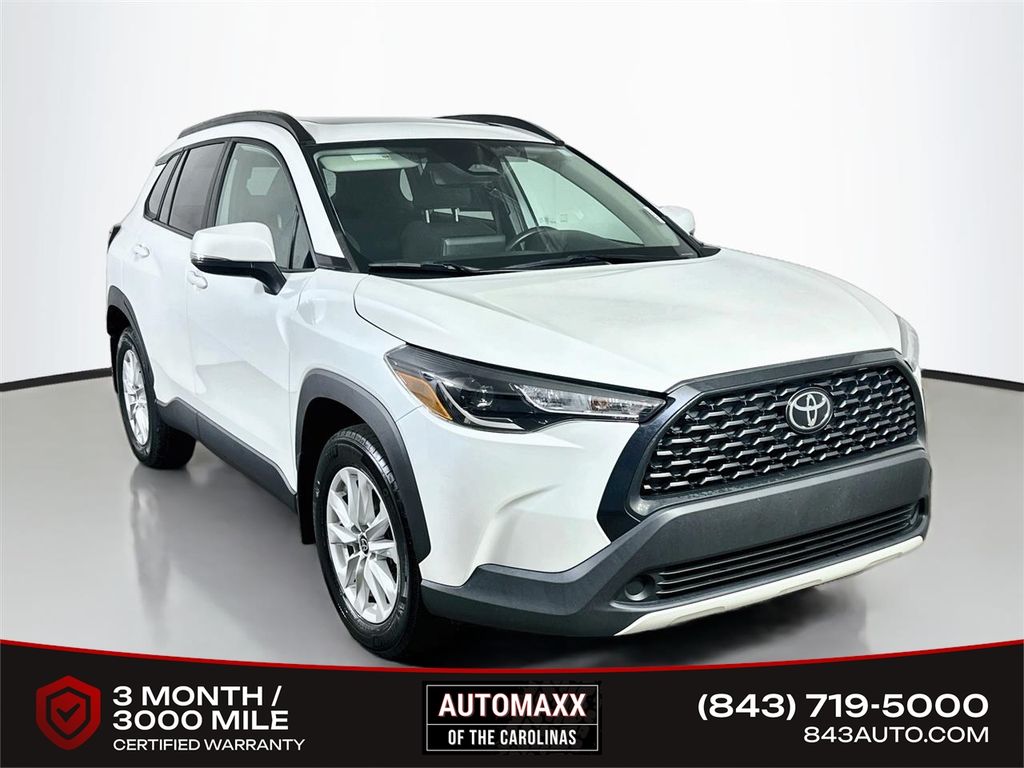 Pearl 2024 Toyota Corolla Cross SUV / Crossover Front-Wheel Drive Continuously Variable Transmission