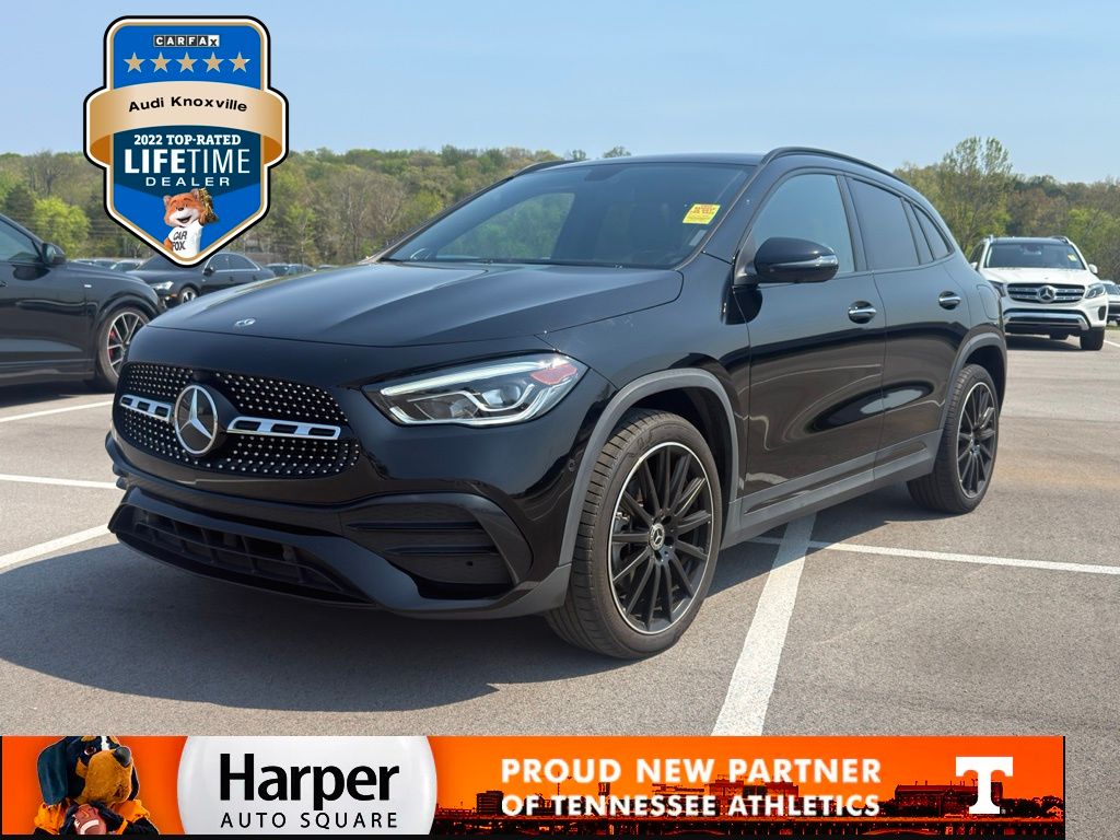 Cosmos Black Metallic 2021 Mercedes-Benz GLA 250 4MATIC SUV / Crossover All-Wheel Drive 8-Speed Dual Clutch