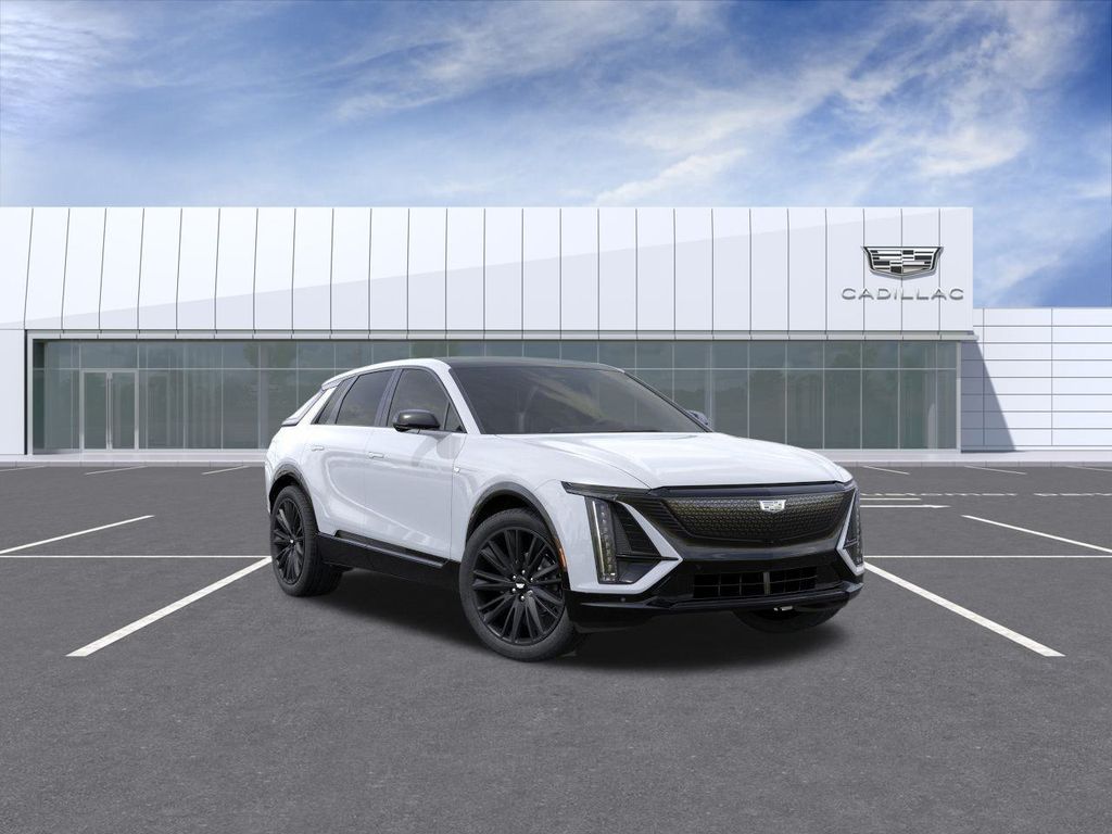 Vibrant White Tricoat 2026 Cadillac LYRIQ SUV / Crossover All-Wheel Drive 1-Speed Automatic