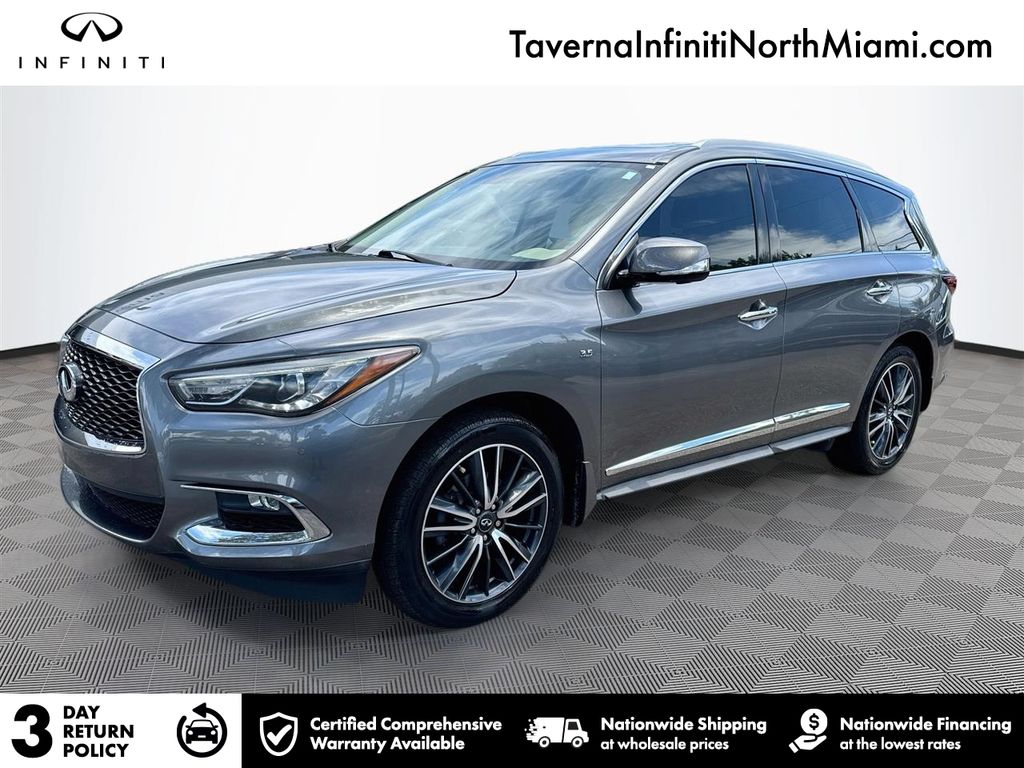 Gray (Graphite Shadow) 2018 INFINITI QX60 SUV / Crossover Front-Wheel Drive Continuously Variable Transmission