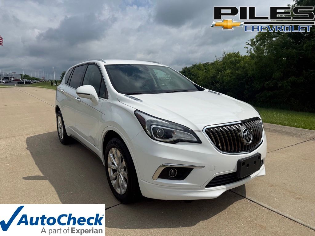 Summit White 2017 Buick Envision Essence FWD SUV / Crossover Front-Wheel Drive 6-Speed Automatic