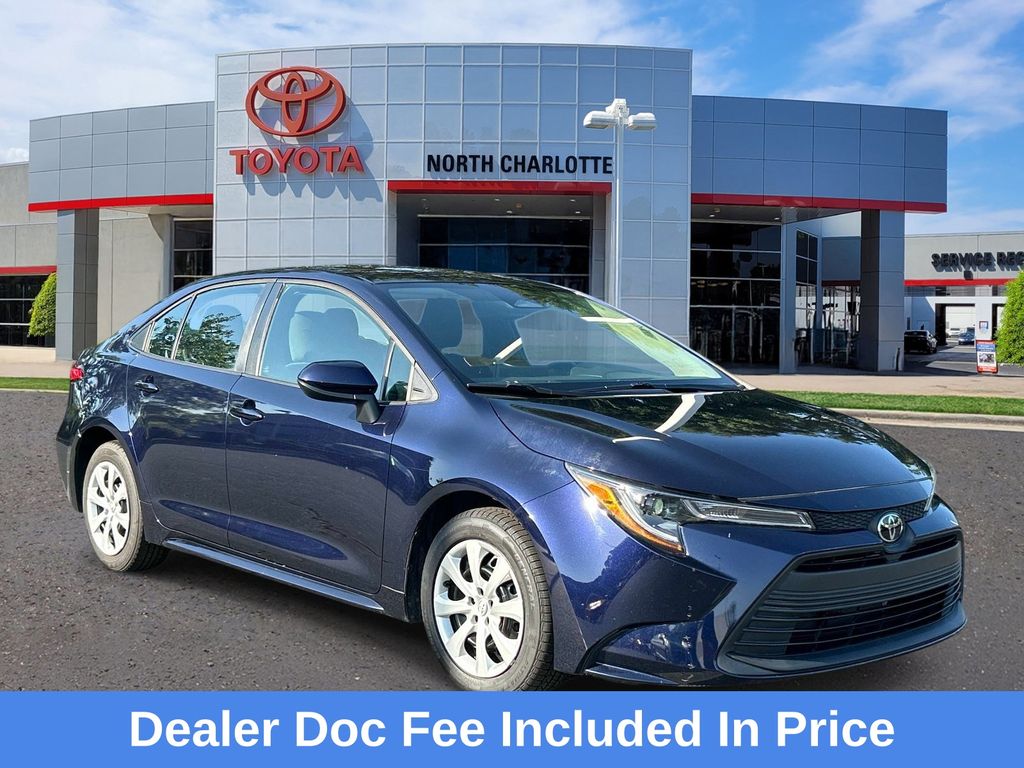 Blueprint 2024 Toyota Corolla Sedan Front-Wheel Drive Continuously Variable Transmission