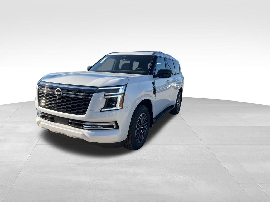 2025 Aspen White Tricoat Nissan Armada SL RWD SUV