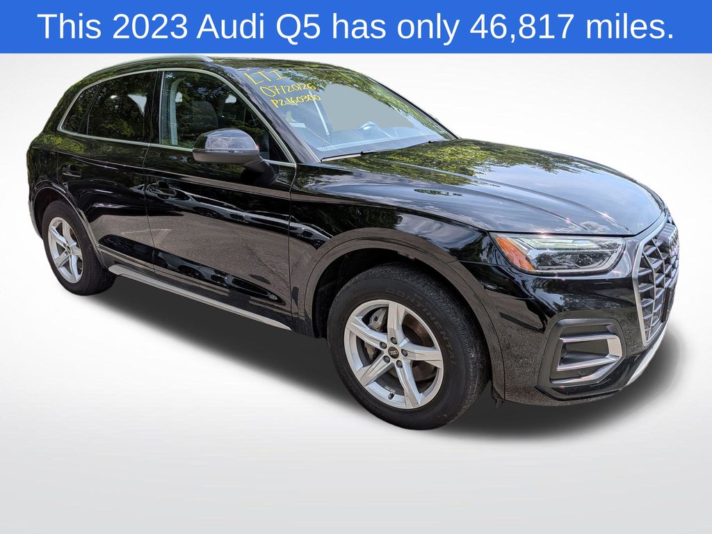 Brilliant Black 2023 Audi Q5 SUV / Crossover All-Wheel Drive 7-Speed Automatic