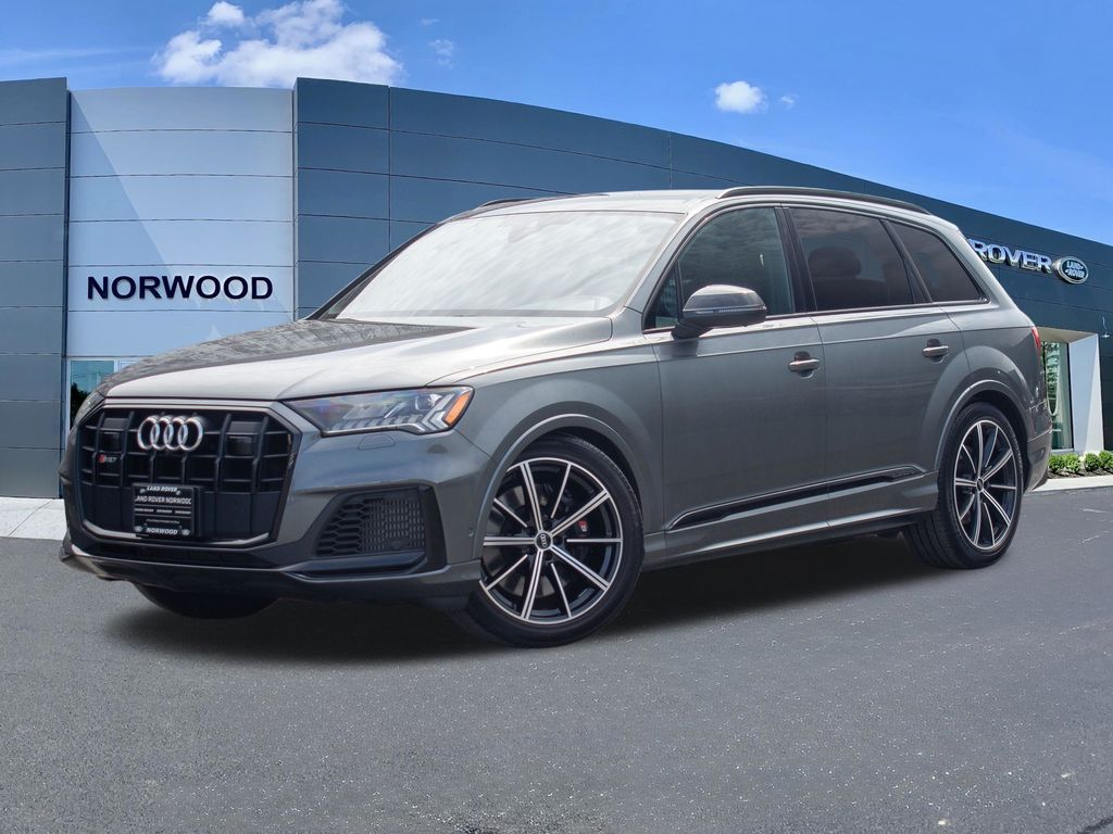 Daytona Gray Pearl Effect 2021 Audi SQ7 4.0T quattro Premium Plus SUV / Crossover All-Wheel Drive 8-Speed Automatic