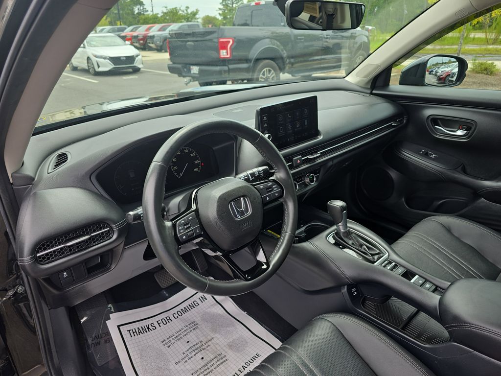 2024 Crystal Black Pearl Honda HR-V EX-L FWD SUV
