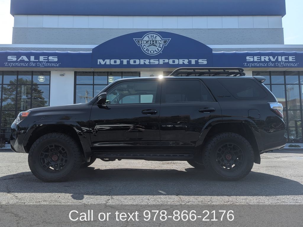 Midnight Black Metallic 2021 Toyota 4Runner SUV / Crossover Four-Wheel Drive 5-Speed Automatic
