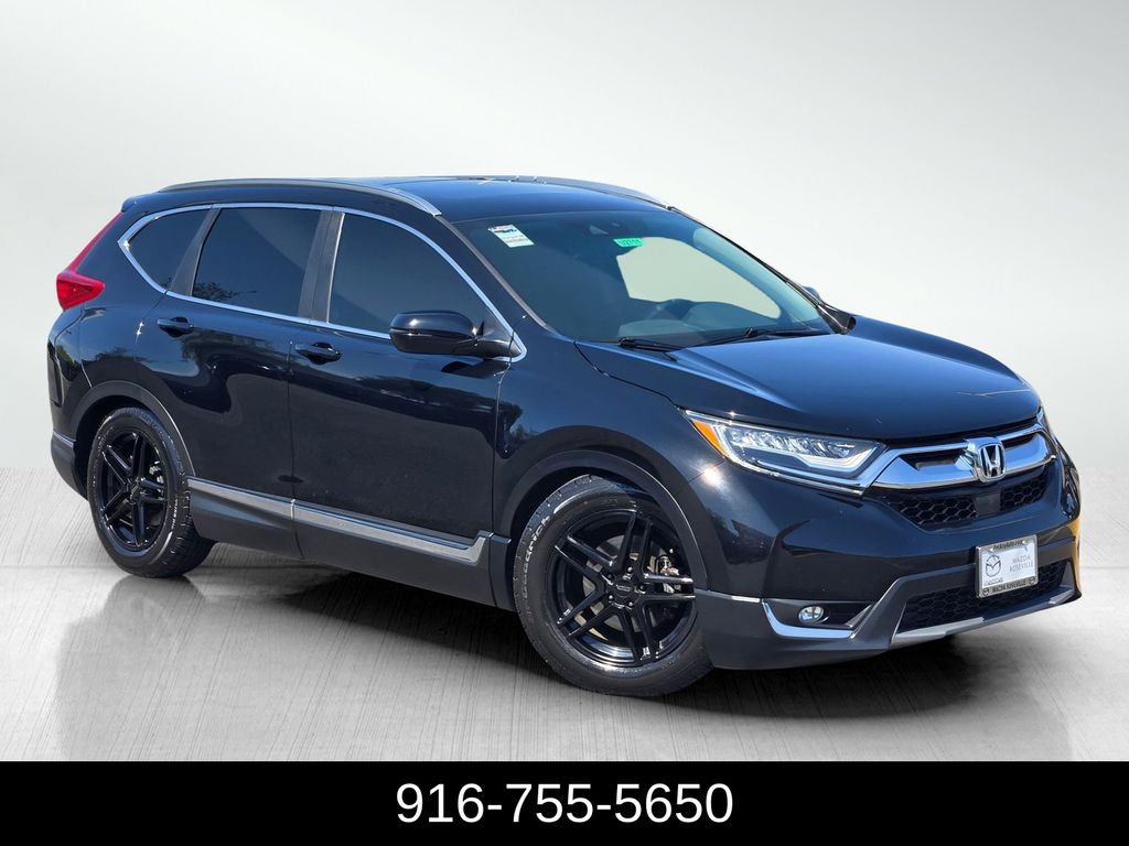 Crystal Black Pearl 2018 Honda CR-V SUV / Crossover Front-Wheel Drive Continuously Variable Transmission