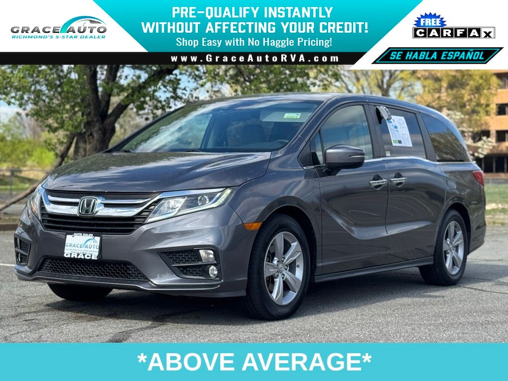 Lunar Silver Metallic 2020 Honda Odyssey EX FWD Minivan Front-Wheel Drive Automatic