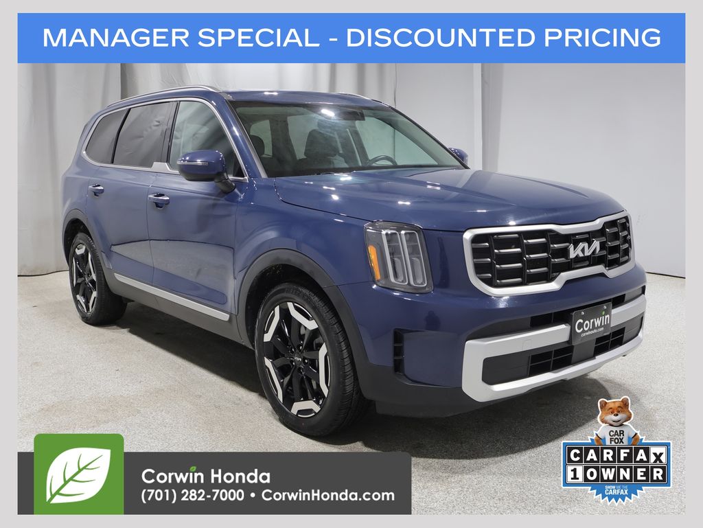 Midnight Lake Blue 2025 Kia Telluride SUV / Crossover All-Wheel Drive 8-Speed Automatic