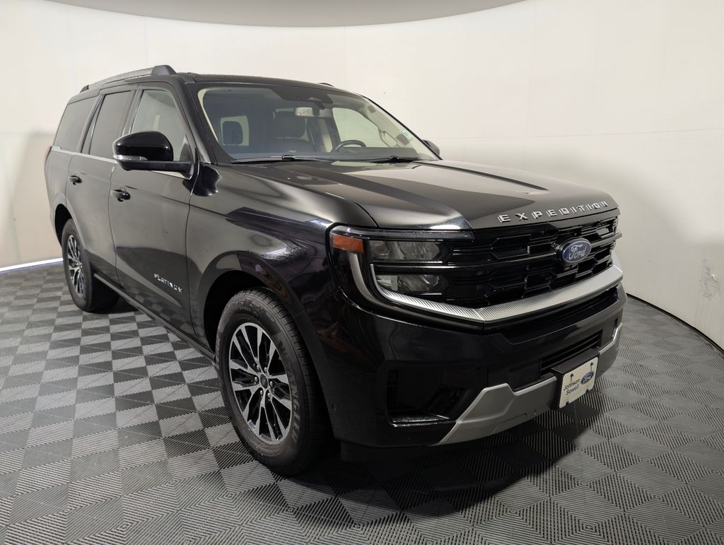 Agate Black Metallic 2025 Ford Expedition Platinum 4WD SUV / Crossover Four-Wheel Drive Automatic