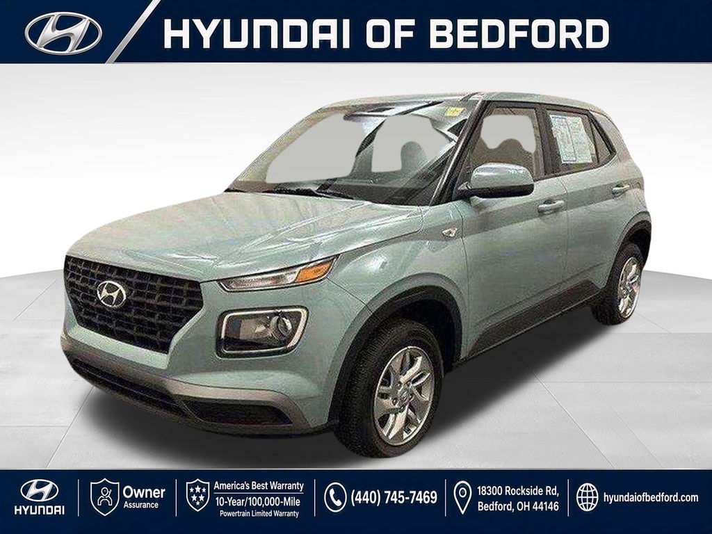 Mirage Green 2026 Hyundai Venue SUV / Crossover Front-Wheel Drive Continuously Variable Transmission