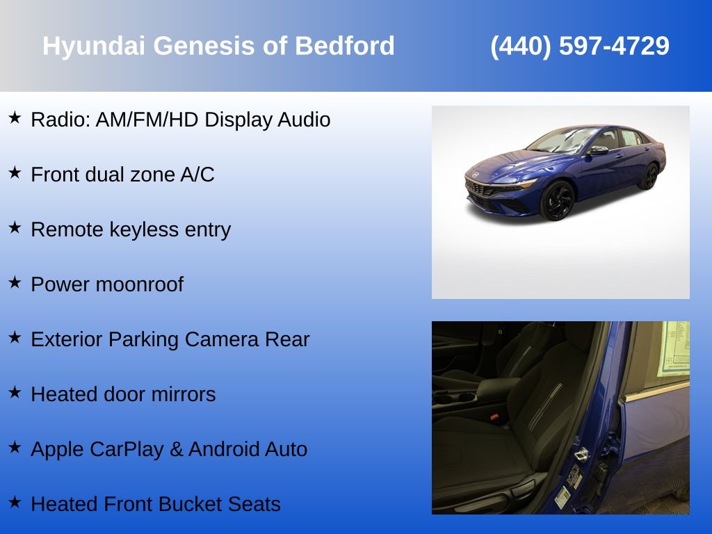 Used 2026 Hyundai Elantra For Sale in Bedford, OH