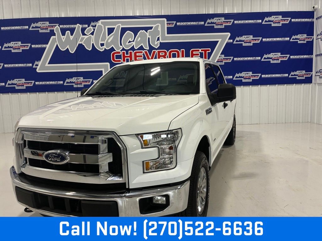 White 2016 Ford F-150 Pickup Truck Four-Wheel Drive 6-Speed Automatic