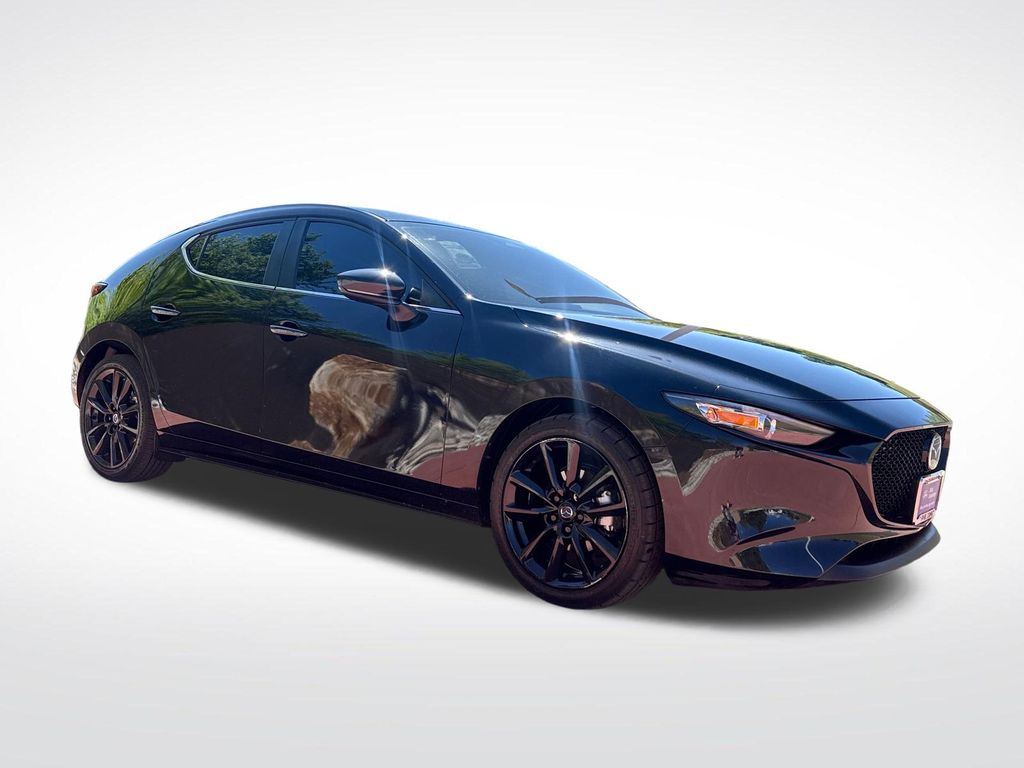 Jet Black Mica 2024 Mazda MAZDA3 2.5 S Select Sport Hatchback FWD Hatchback Front-Wheel Drive 6-Speed Automatic