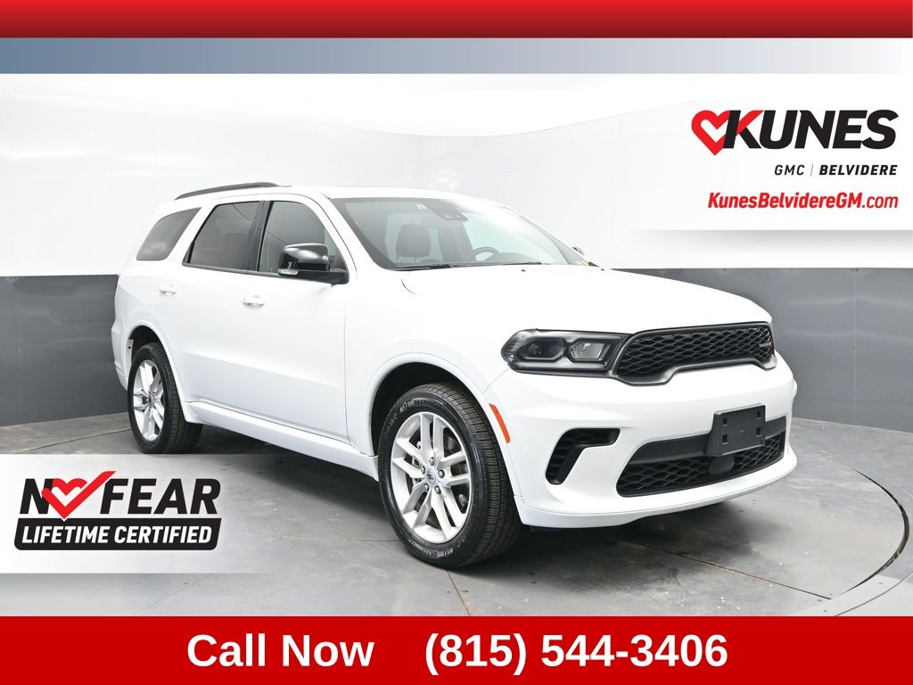 White Knuckle Clearcoat 2024 Dodge Durango SUV / Crossover All-Wheel Drive 8-Speed Automatic