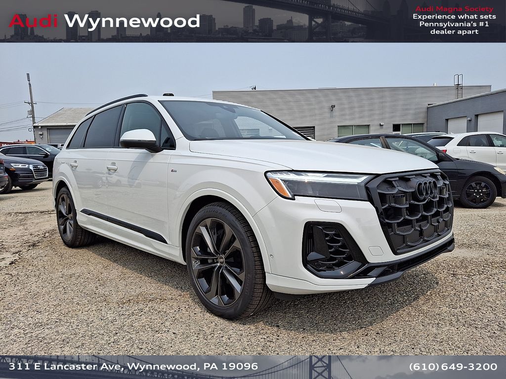 Glacier White Metallic 2026 Audi Q7 SUV / Crossover All-Wheel Drive 8-Speed Automatic