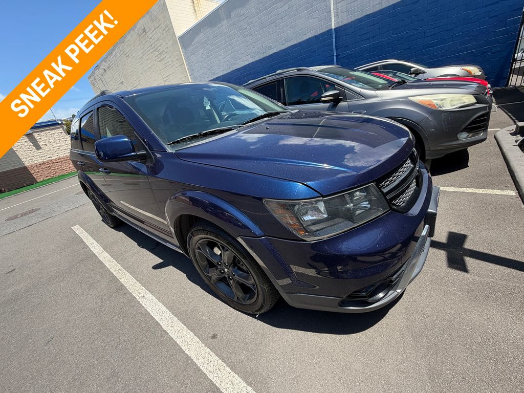 Contusion Blue Pearlcoat 2018 Dodge Journey SUV / Crossover Front-Wheel Drive 6-Speed Automatic