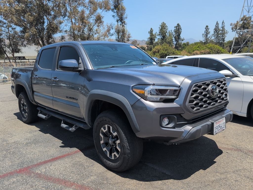 Magnetic Gray Metallic 2021 Toyota Tacoma Pickup Truck Four-Wheel Drive 6-Speed Automatic