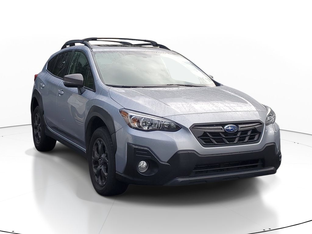 Ice Silver Metallic 2021 Subaru Crosstrek SUV / Crossover All-Wheel Drive Continuously Variable Transmission