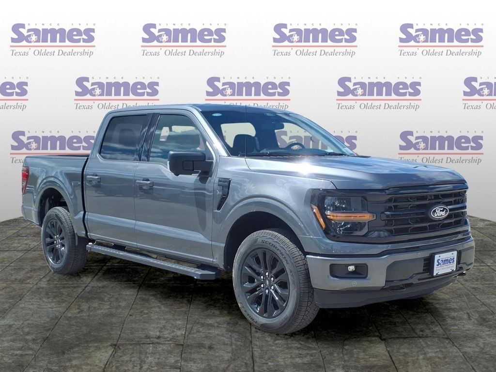 Carbonized Gray Metallic 2026 Ford F-150 XLT SuperCrew 4WD Pickup Truck Four-Wheel Drive Automatic