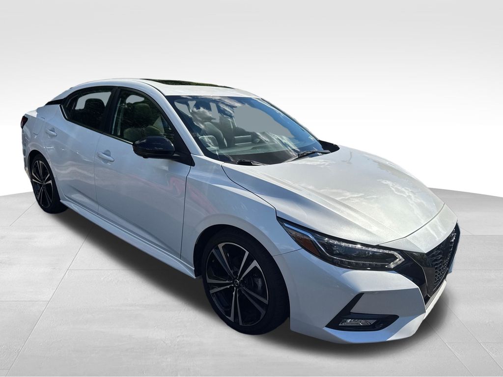 2023 Nissan Sentra SR White at Auto Express Mitsubishi