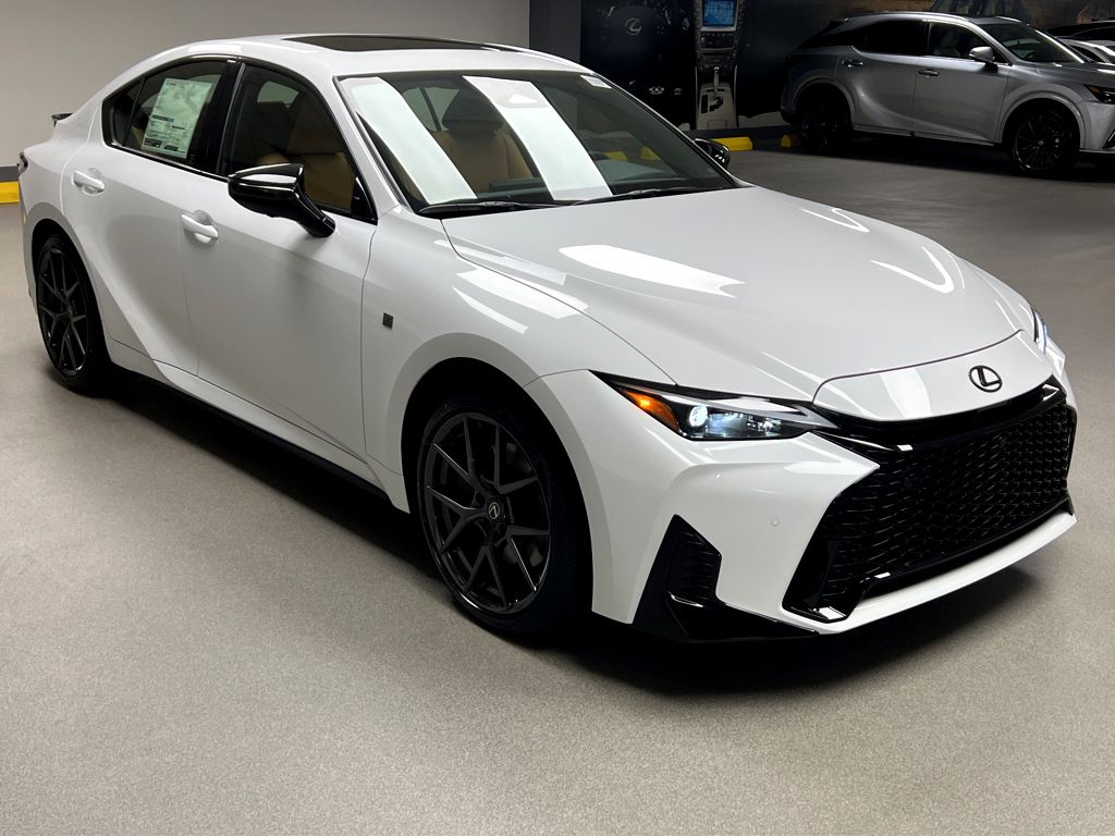 Ultra White 2026 Lexus IS 350 F Sport Design AWD Sedan All-Wheel Drive 6-Speed Automatic