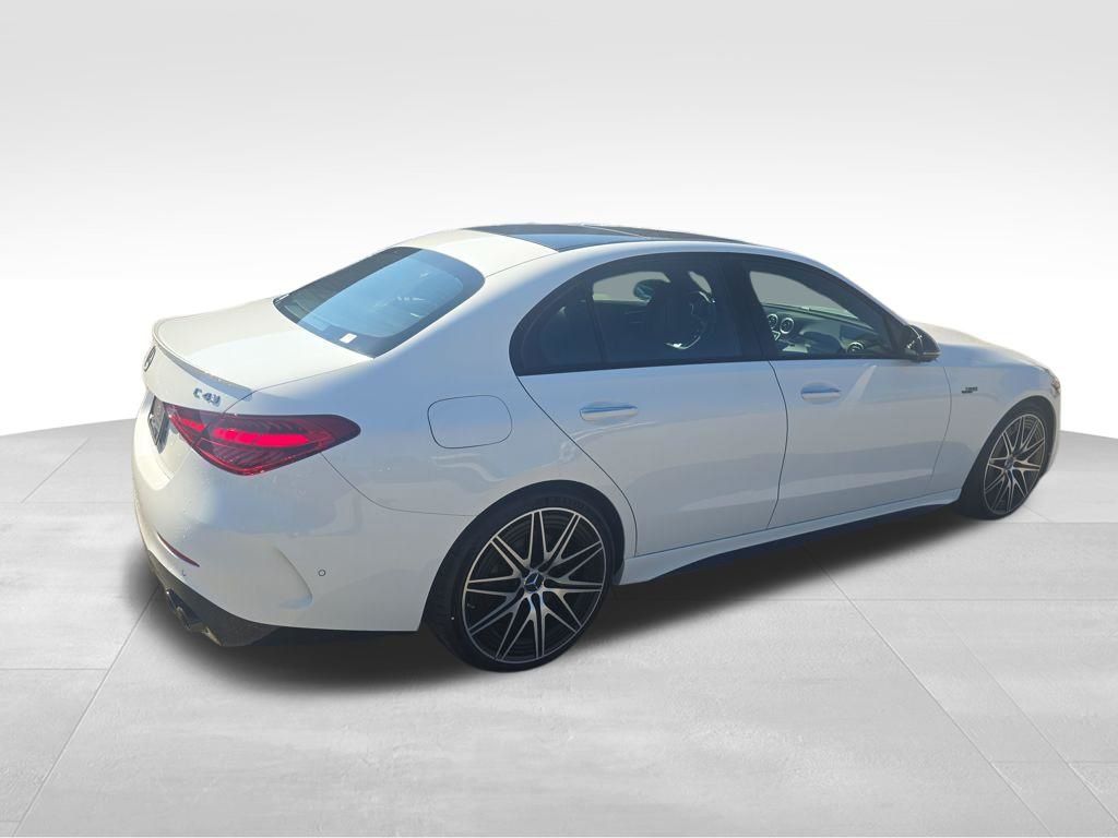 2026 Mercedes-Benz C-Class C 43 AMG® White at John Sisson Motors