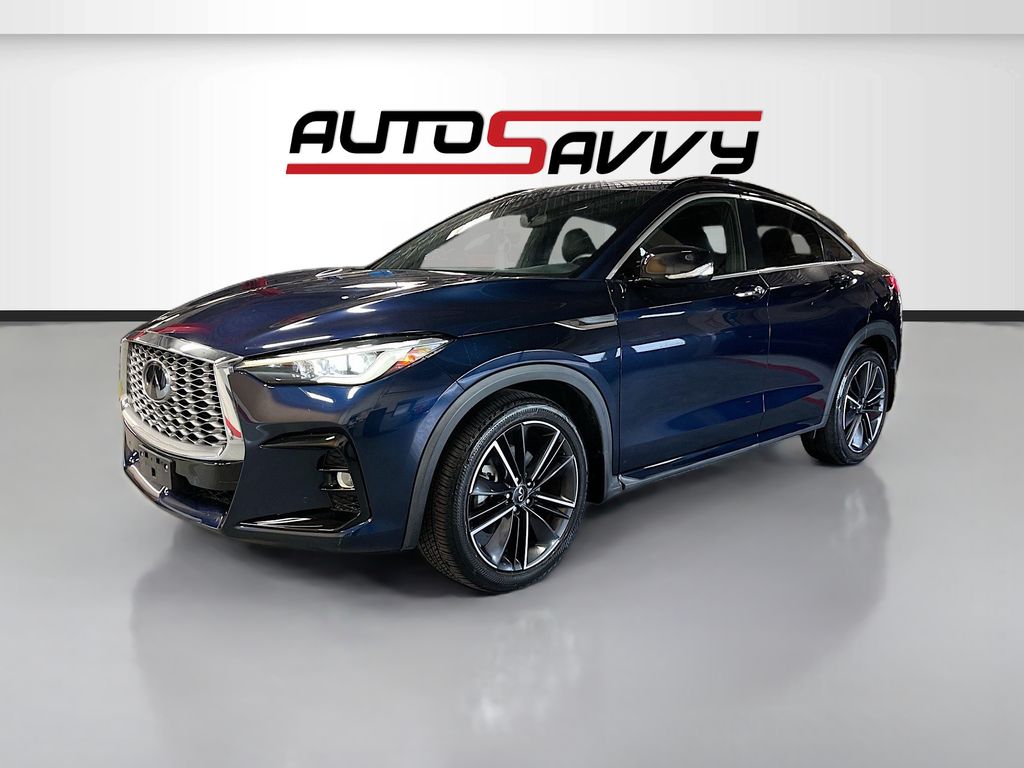 Used 2022 Hermosa Blue INFINITI ESSENTIAL image 3