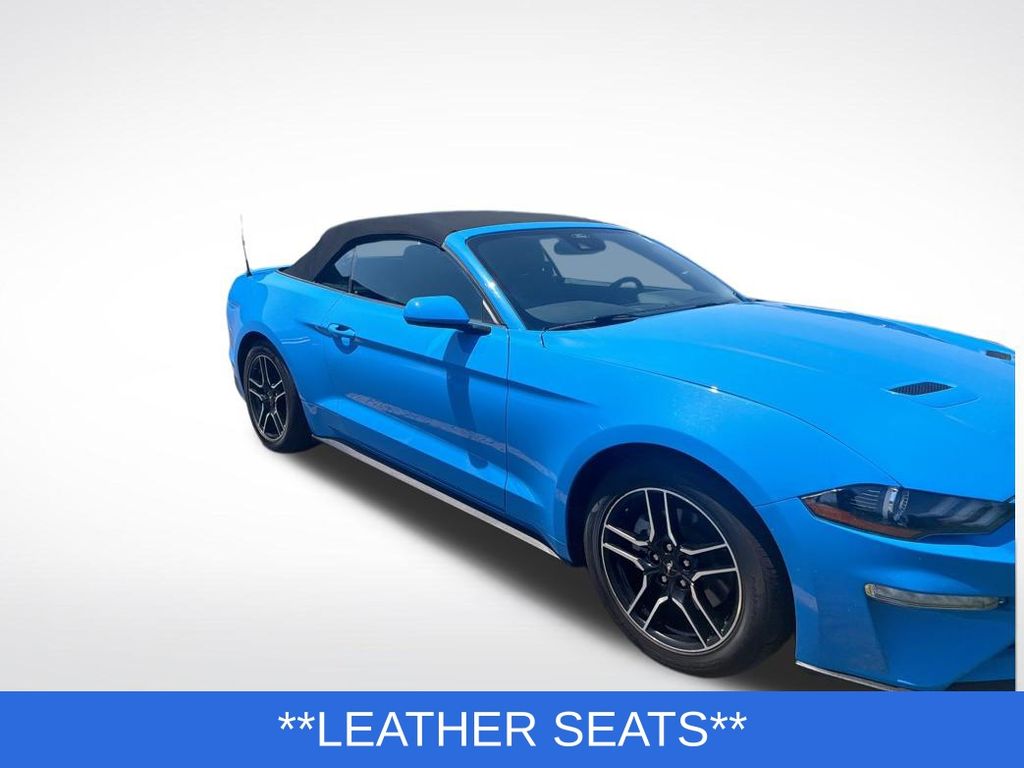 2023 Blue Ford Mustang EcoBoost Premium RWD Convertible