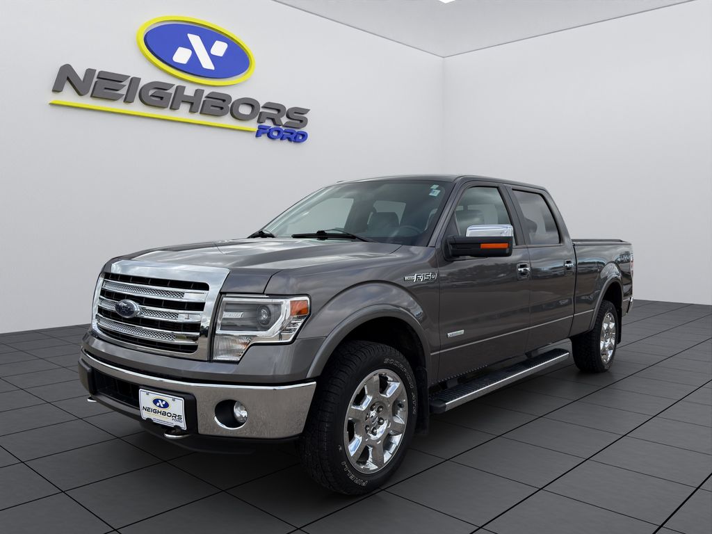 Sterling Gray Metallic 2014 Ford F-150 Pickup Truck Four-Wheel Drive 6-Speed Automatic