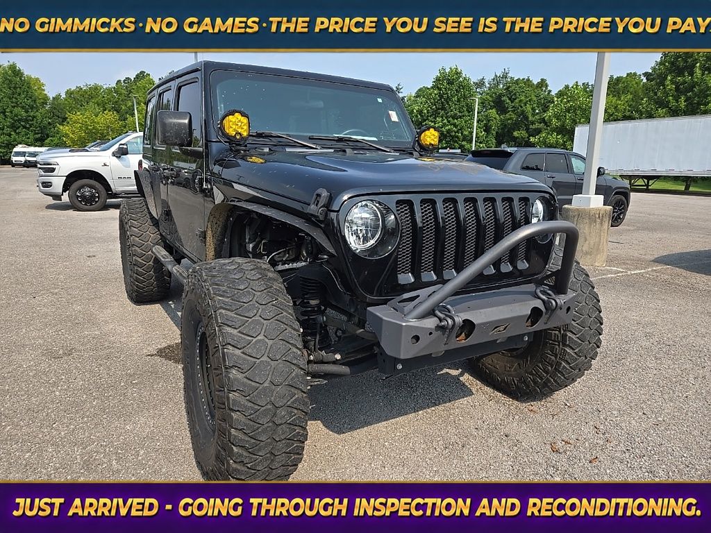 Black Clearcoat 2023 Jeep Wrangler SUV / Crossover Four-Wheel Drive 8-Speed Automatic