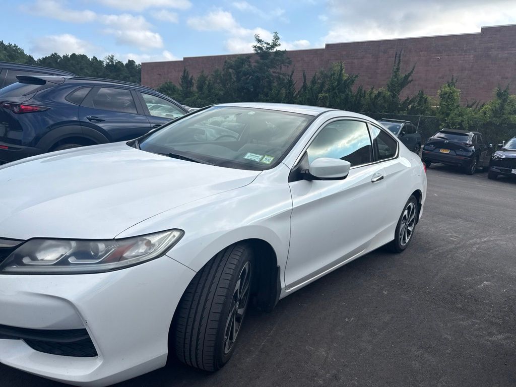 White Orchid Pearl 2016 Honda Accord Coupe Coupe Front-Wheel Drive 6-Speed Manual