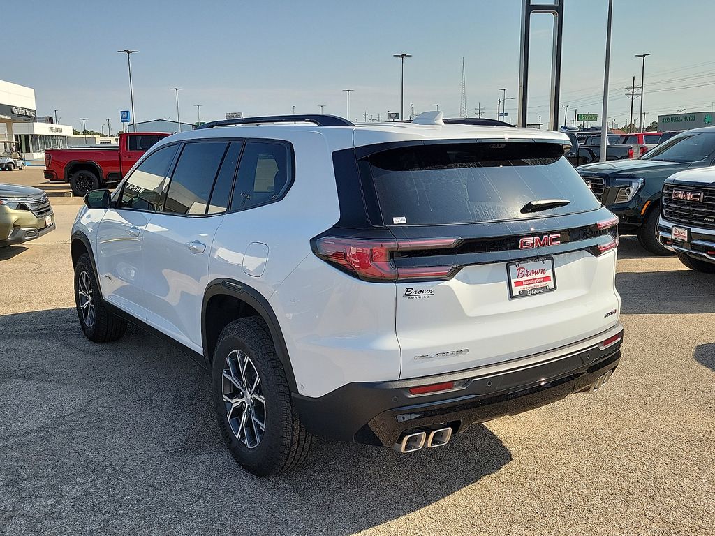 2026 GMC Acadia AT4 White at Brown Buick GMC