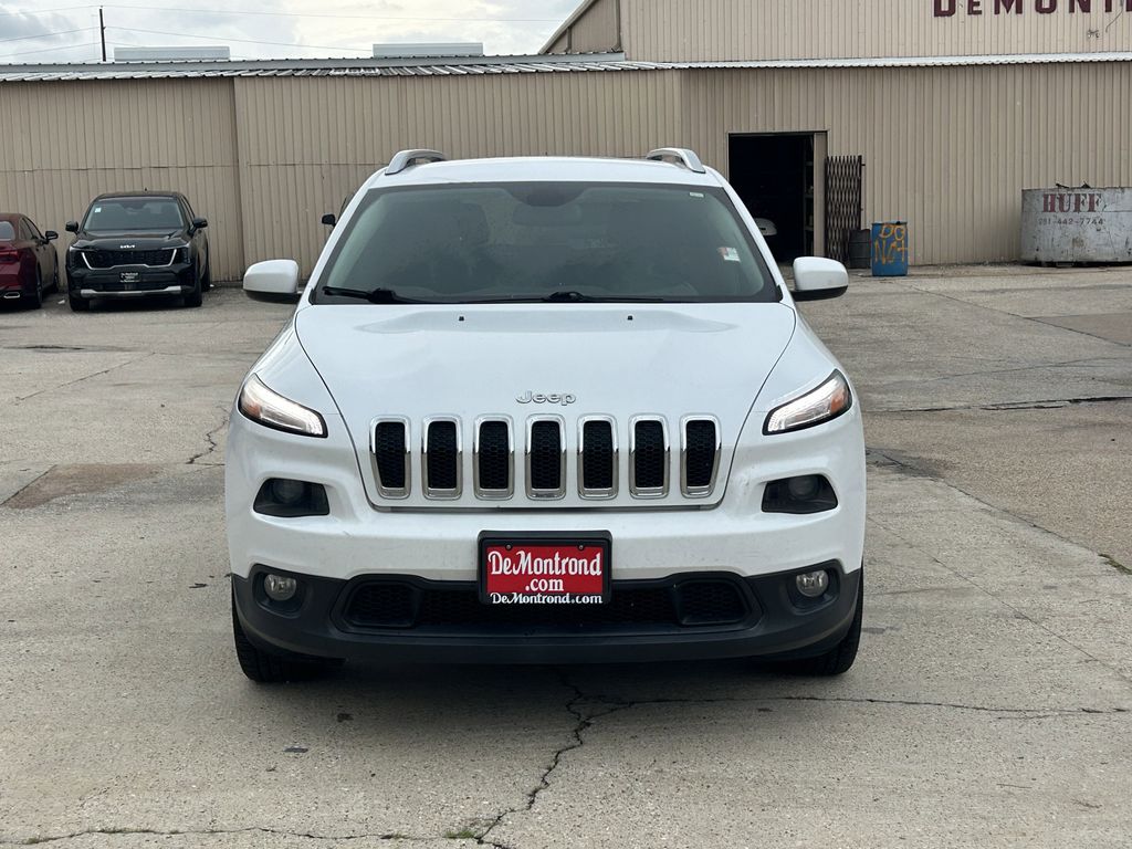 2015 Jeep Cherokee Latitude White at Shottenkirk Kia Fort Bend