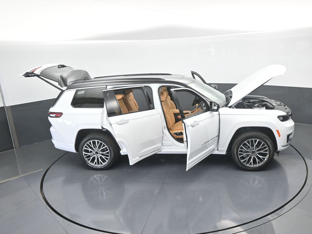 New 2025 Bright White Clearcoat Jeep Summit image 68
