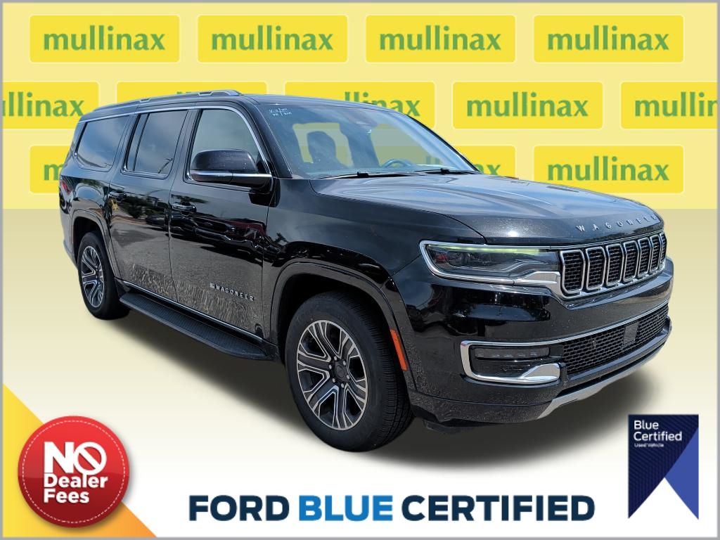 Diamond Black Crystal Pearlcoat 2023 Jeep Wagoneer L Series II RWD SUV / Crossover 4X2 8-Speed Automatic