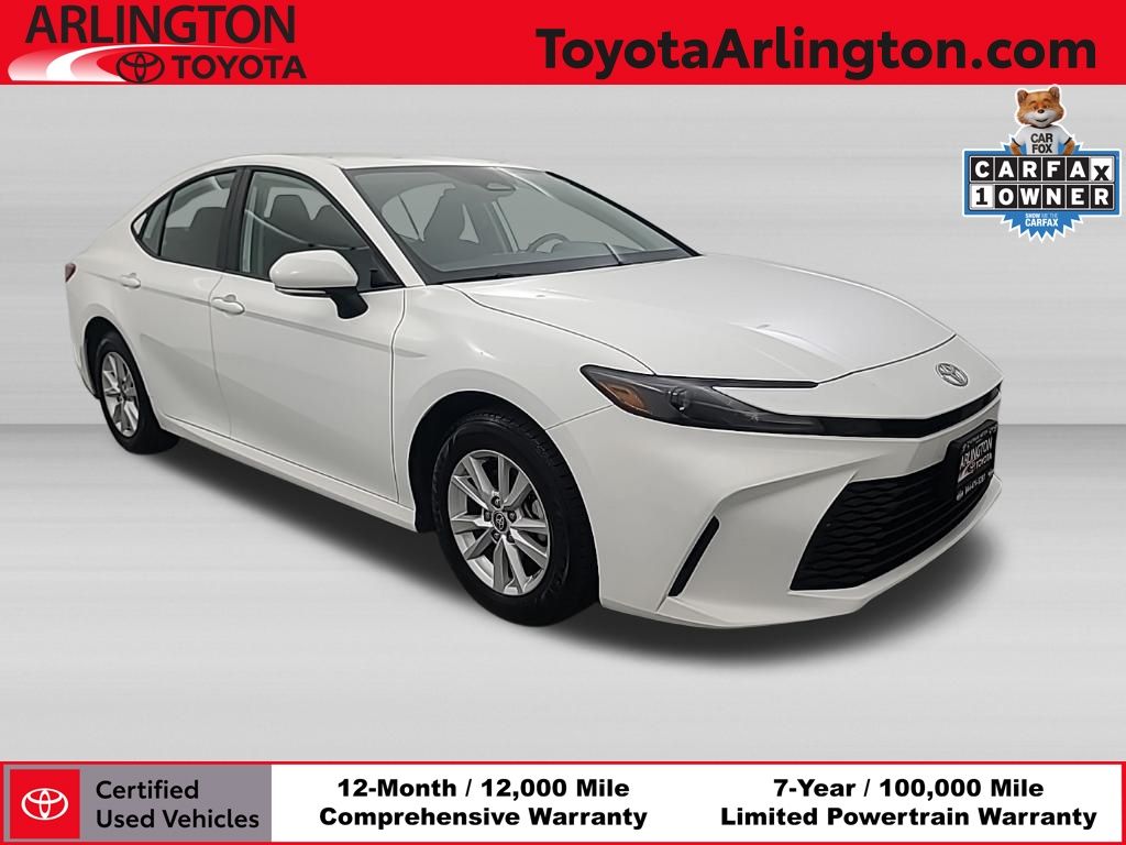 Ice Cap 2025 Toyota Camry Sedan All-Wheel Drive Continuously Variable Transmission